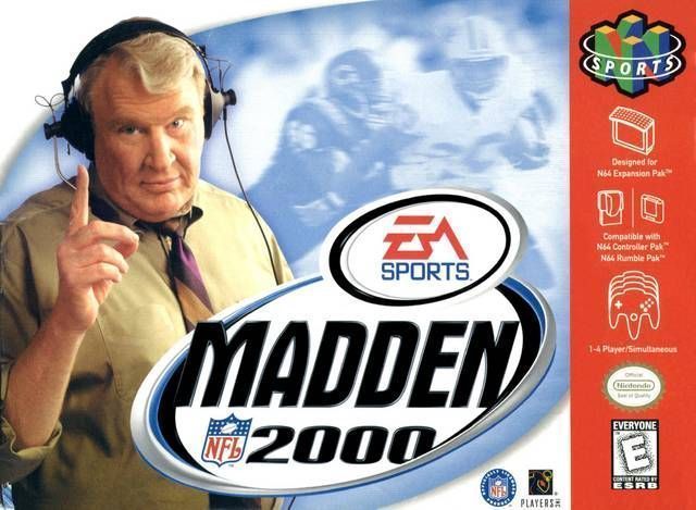Madden NFL 2000 (USA) Game Cover
